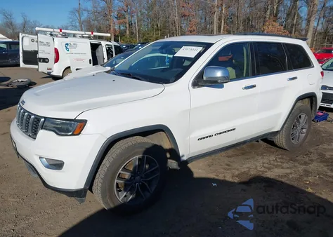 2018 Jeep Grand Cherokee Limited 4X4 z USA, uszkodzony, nr VIN 1C4RJFBG9JC278302